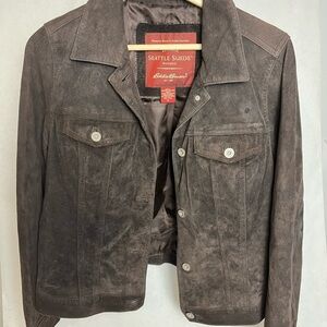 Eddie Bauer Suede Jacket for Women